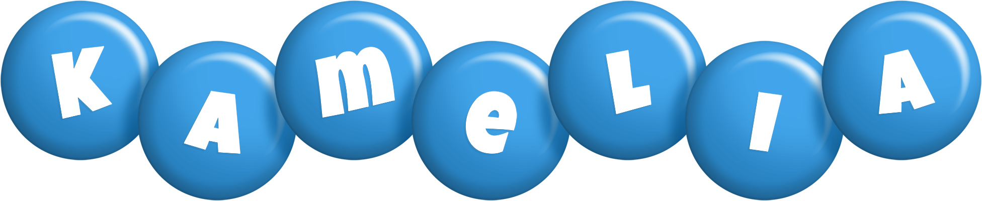 Kamelia candy-blue logo