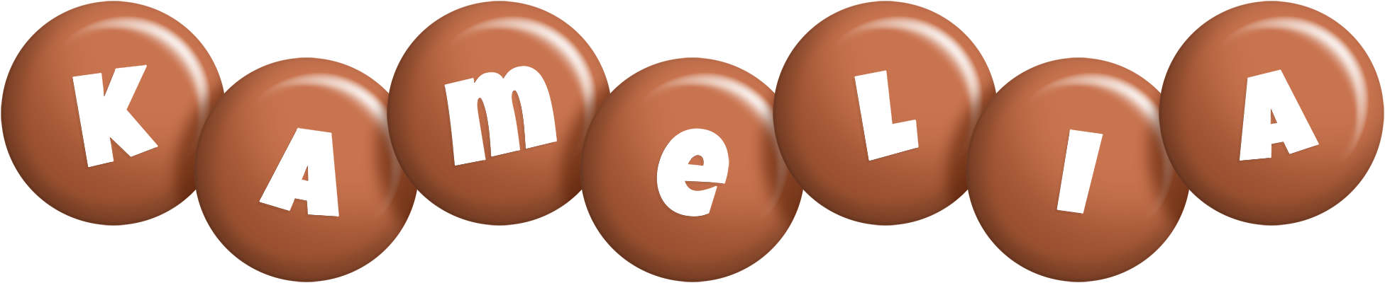 Kamelia candy-brown logo