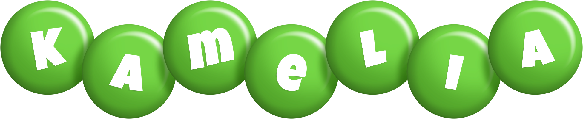 Kamelia candy-green logo