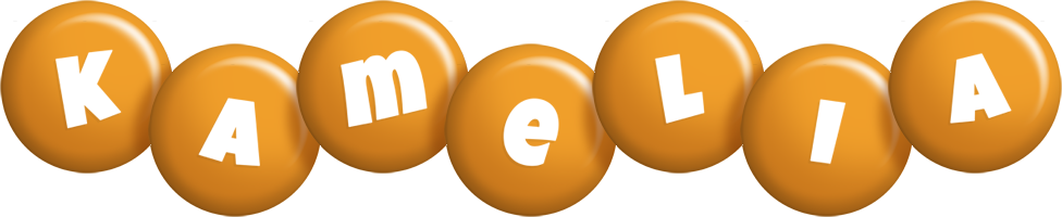 Kamelia candy-orange logo