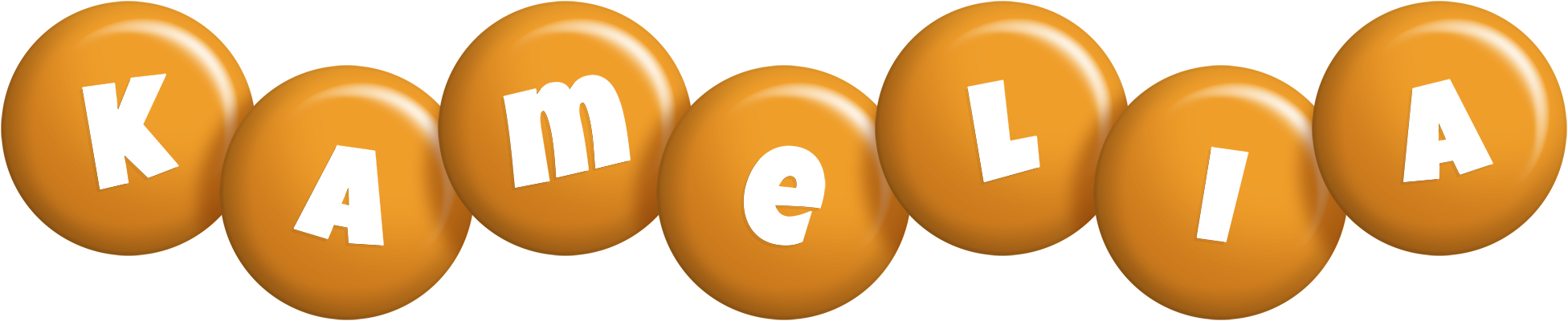 Kamelia candy-orange logo