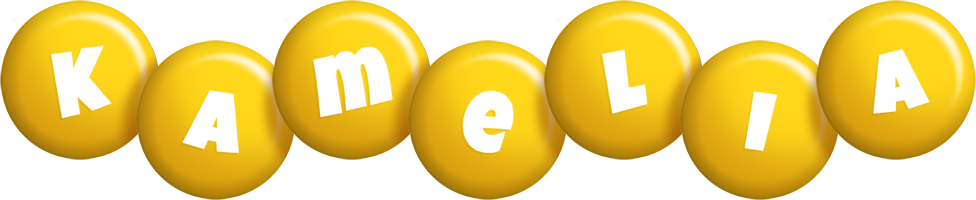 Kamelia candy-yellow logo