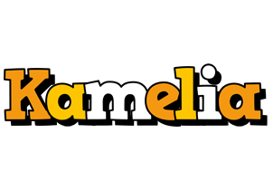 Kamelia cartoon logo