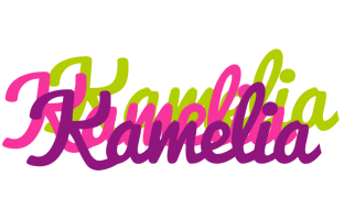 Kamelia flowers logo