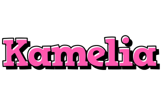 Kamelia girlish logo