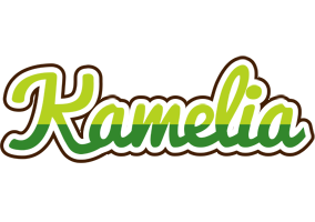 Kamelia golfing logo