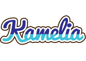 Kamelia raining logo