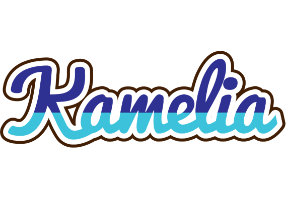 Kamelia raining logo