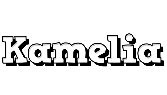 Kamelia snowing logo