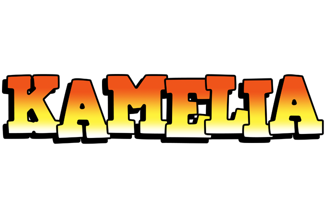 Kamelia sunset logo