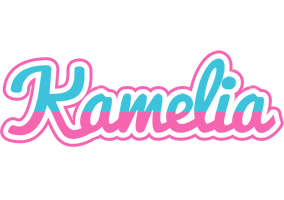 Kamelia woman logo