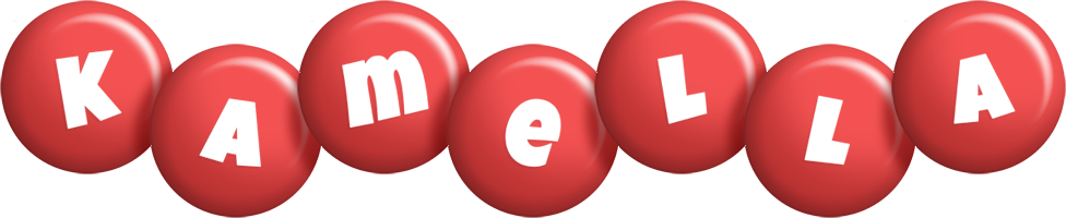 Kamella candy-red logo