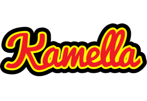 Kamella fireman logo