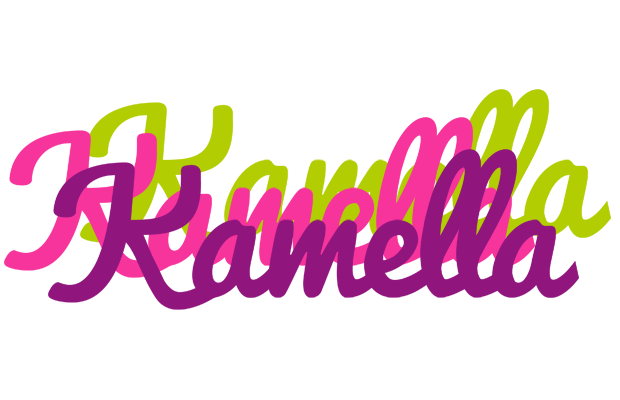 Kamella flowers logo