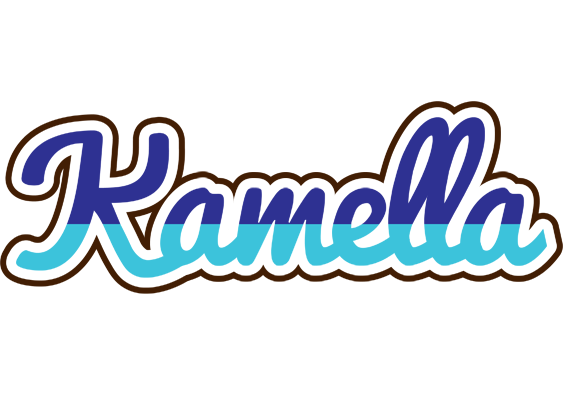 Kamella raining logo