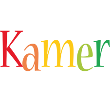 Kamer birthday logo