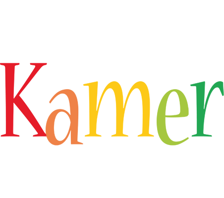 Kamer birthday logo