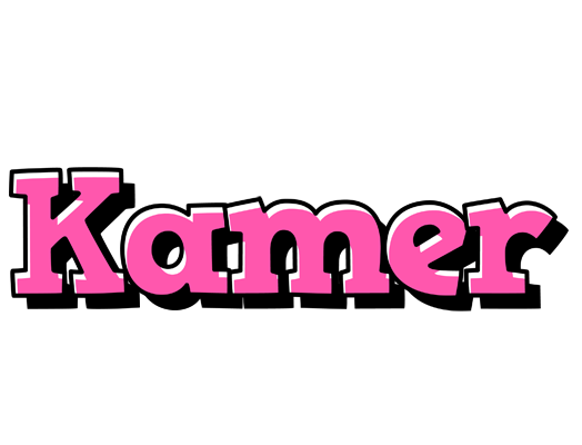 Kamer girlish logo