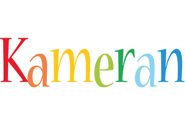 Kameran birthday logo