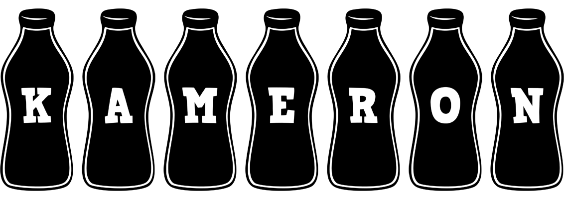 Kameron bottle logo