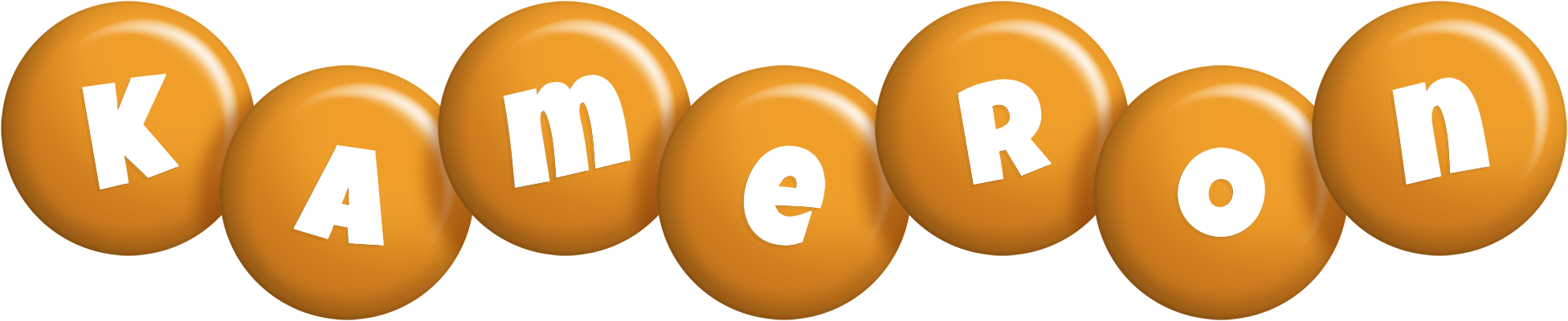 Kameron candy-orange logo