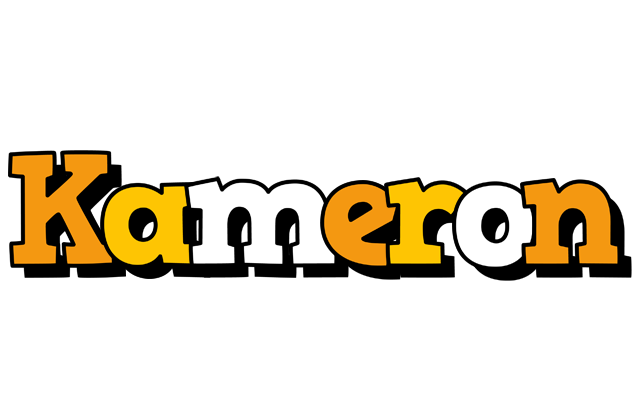 Kameron cartoon logo