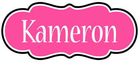 Kameron invitation logo