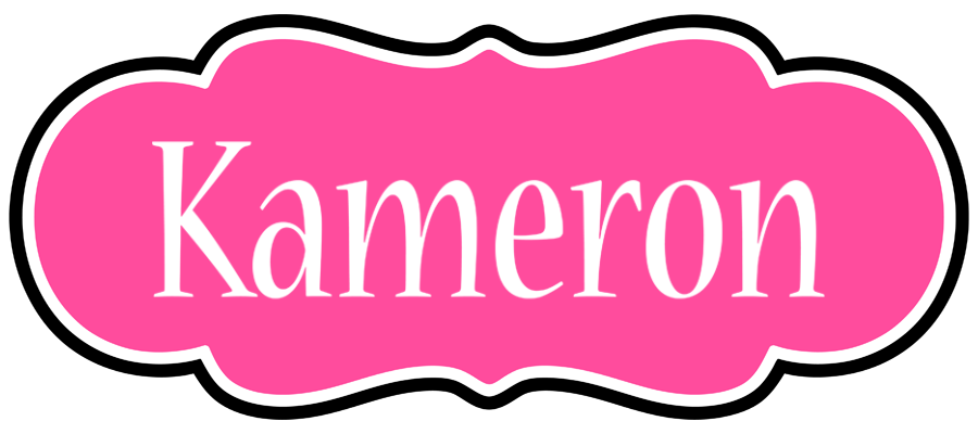 Kameron invitation logo