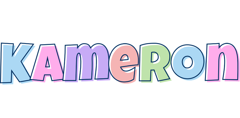 Kameron pastel logo