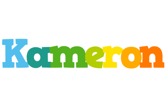 Kameron rainbows logo