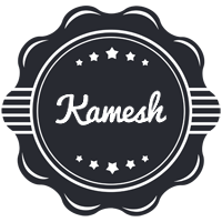 Kamesh badge logo