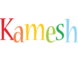 Kamesh birthday logo