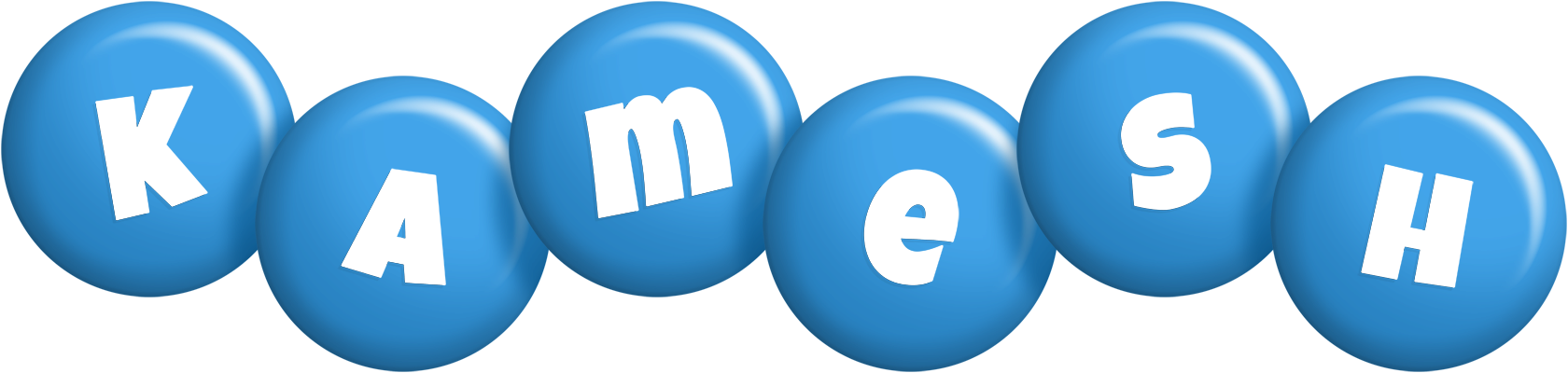 Kamesh candy-blue logo