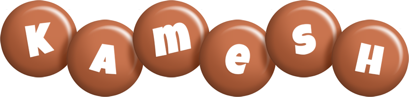 Kamesh candy-brown logo