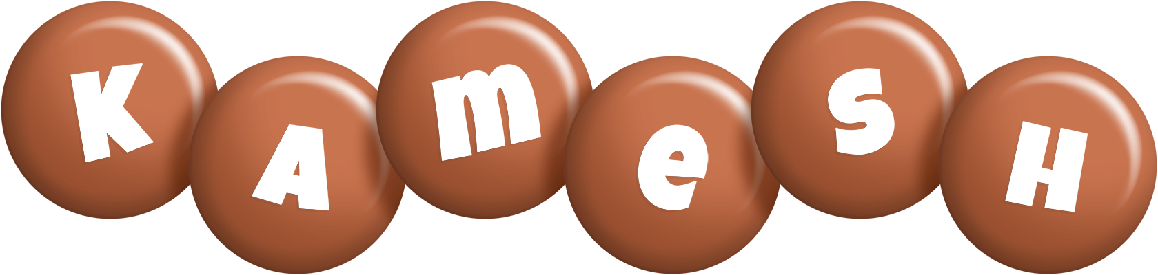 Kamesh candy-brown logo