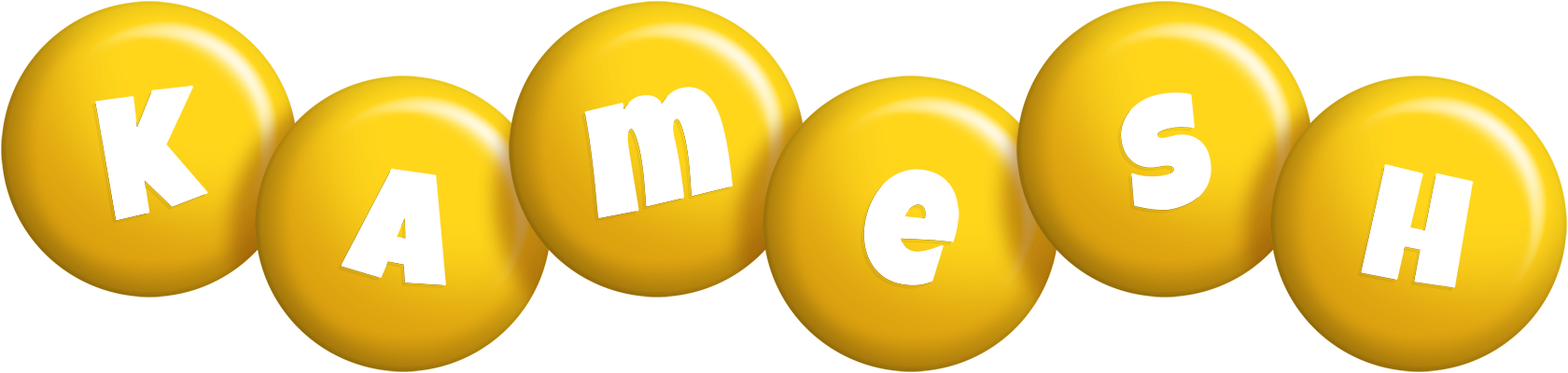 Kamesh candy-yellow logo
