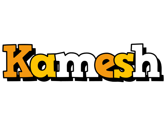 Kamesh cartoon logo