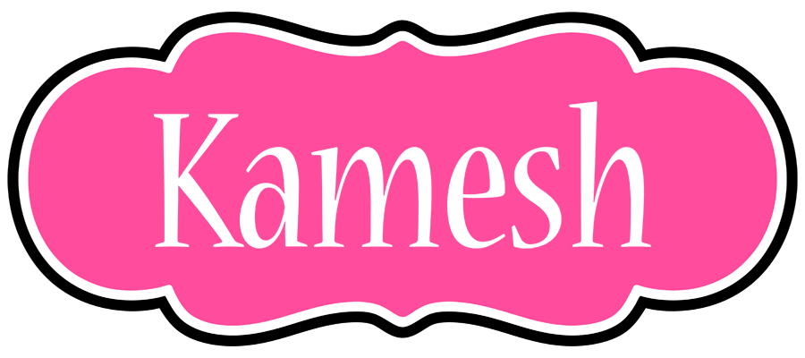 Kamesh invitation logo