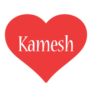 Kamesh love logo