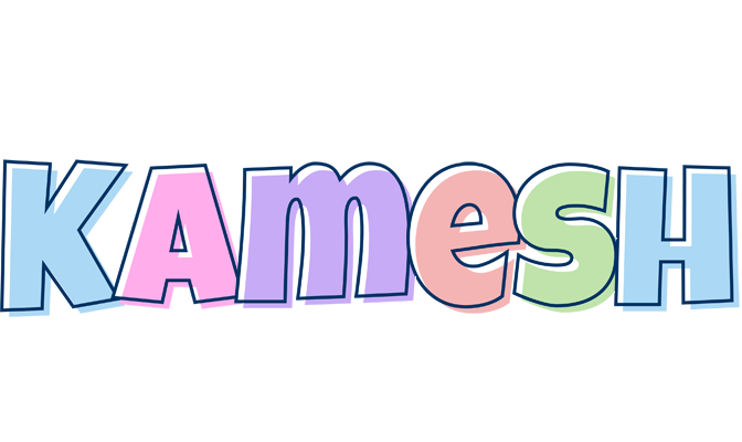 Kamesh pastel logo