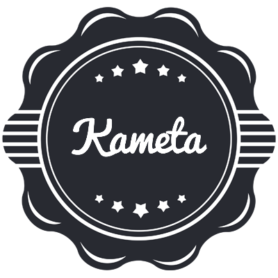 Kameta badge logo