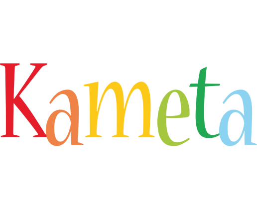 Kameta birthday logo