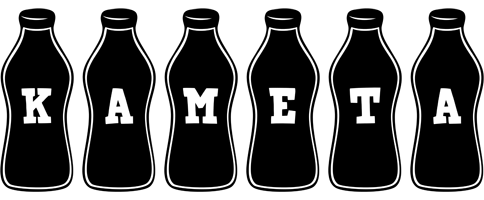 Kameta bottle logo