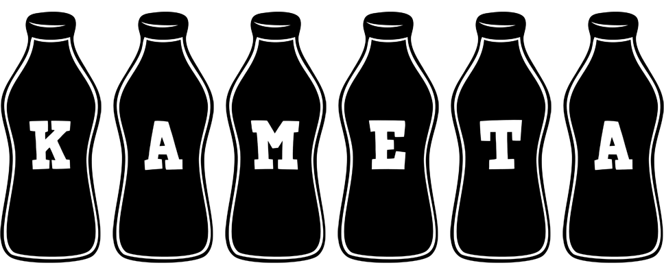Kameta bottle logo