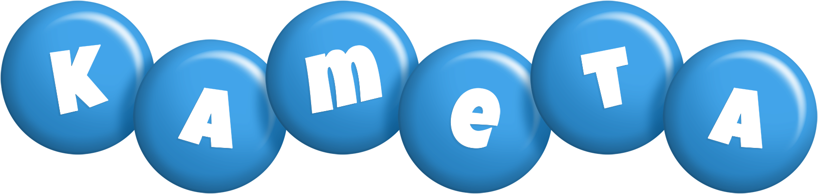 Kameta candy-blue logo