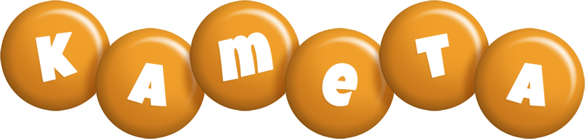 Kameta candy-orange logo