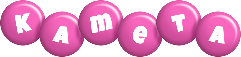 Kameta candy-pink logo