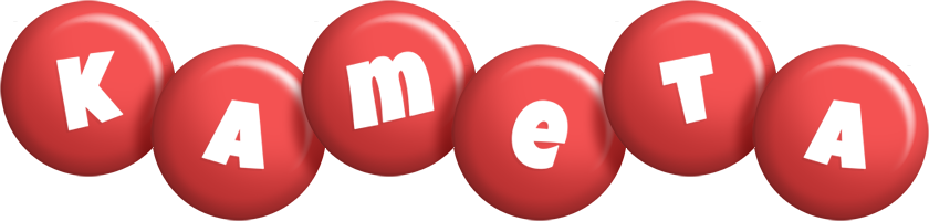 Kameta candy-red logo