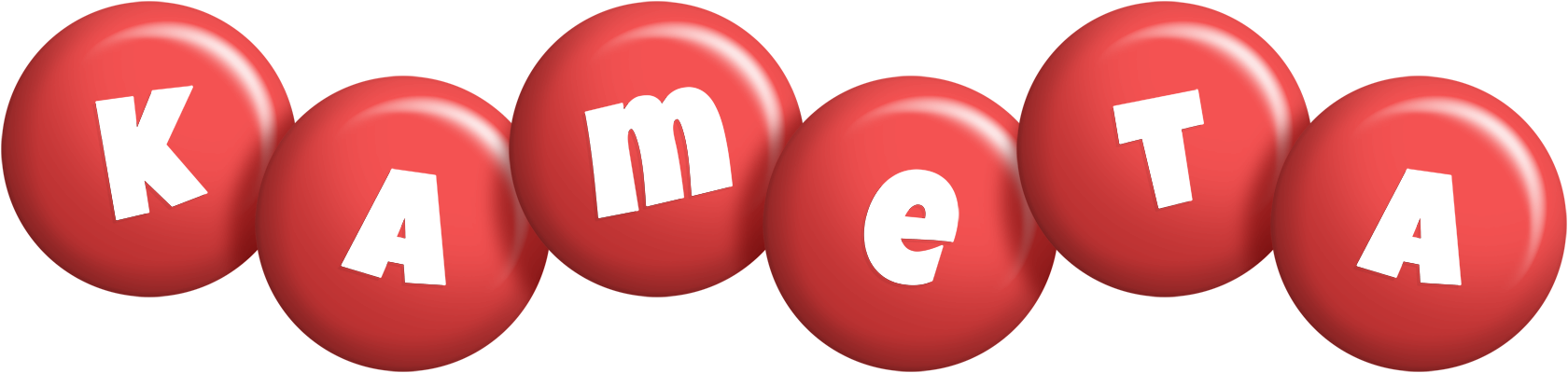 Kameta candy-red logo