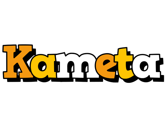 Kameta cartoon logo